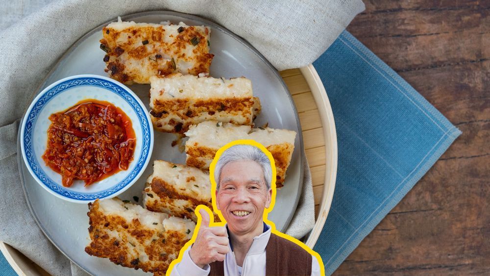 Chinese Turnip Cake (蘿蔔糕)