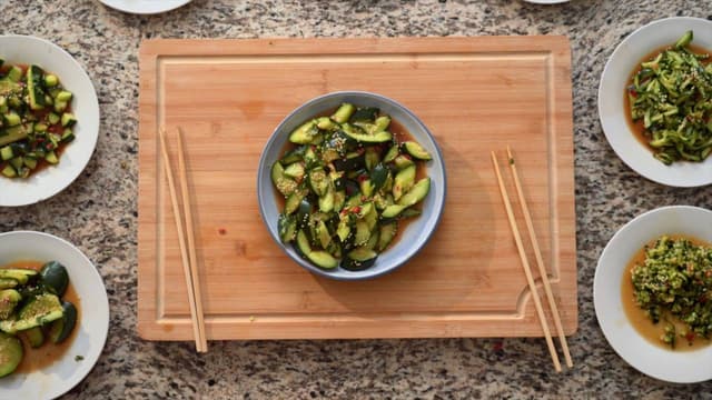 Mastery Recipe - Smashed Cucumber Salad