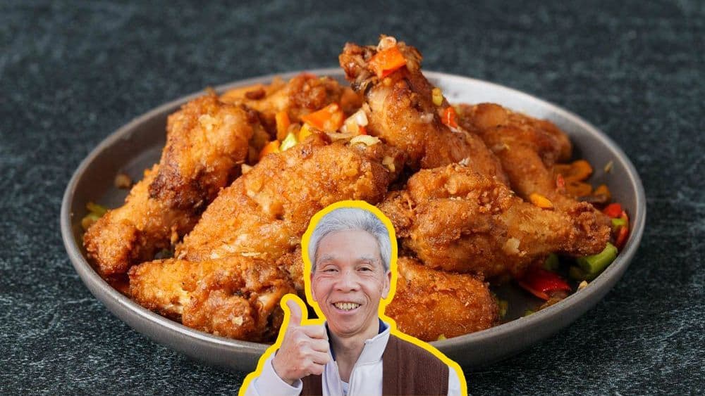 Salt & Pepper Chicken Wings (椒鹽雞翼) — Daddy Lau