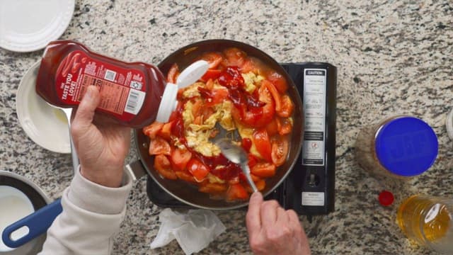 Hoisin Sauce & Ketchup