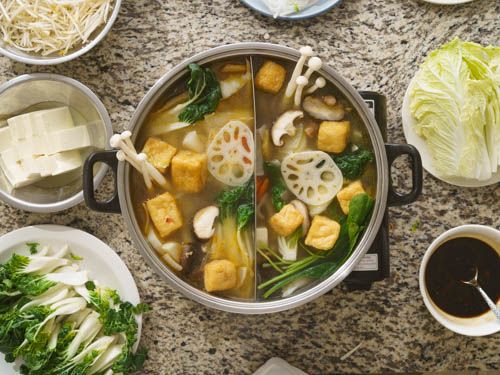 Vegetarian Hot Pot (素菜火鍋)