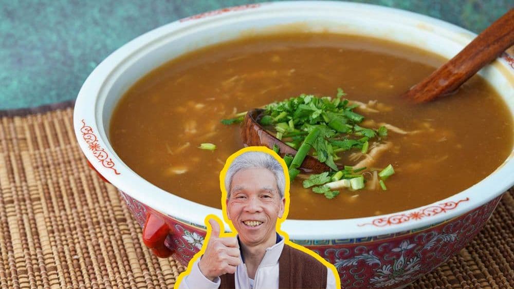 Dried Scallop & Chicken Soup (瑤柱雞絲羹) — Daddy Lau