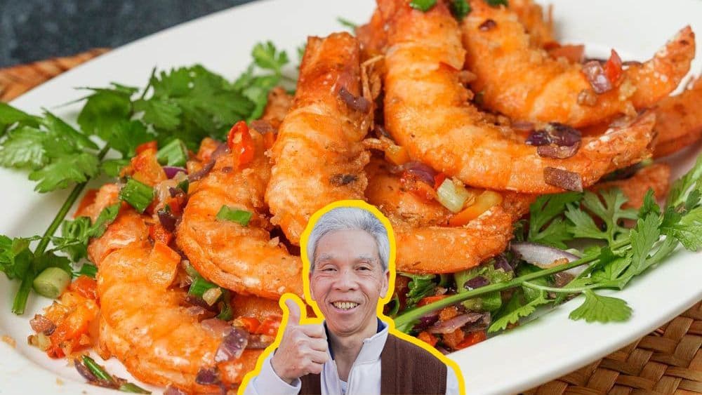 Salt & Pepper Shrimp (椒鹽蝦) — Daddy Lau