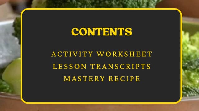 Printouts + Additional Resources