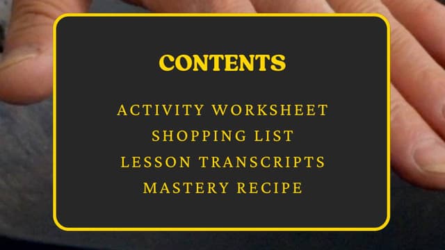 Printouts + Additional Resources