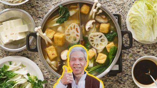 Vegetarian Hot Pot (素菜火鍋) — Daddy Lau