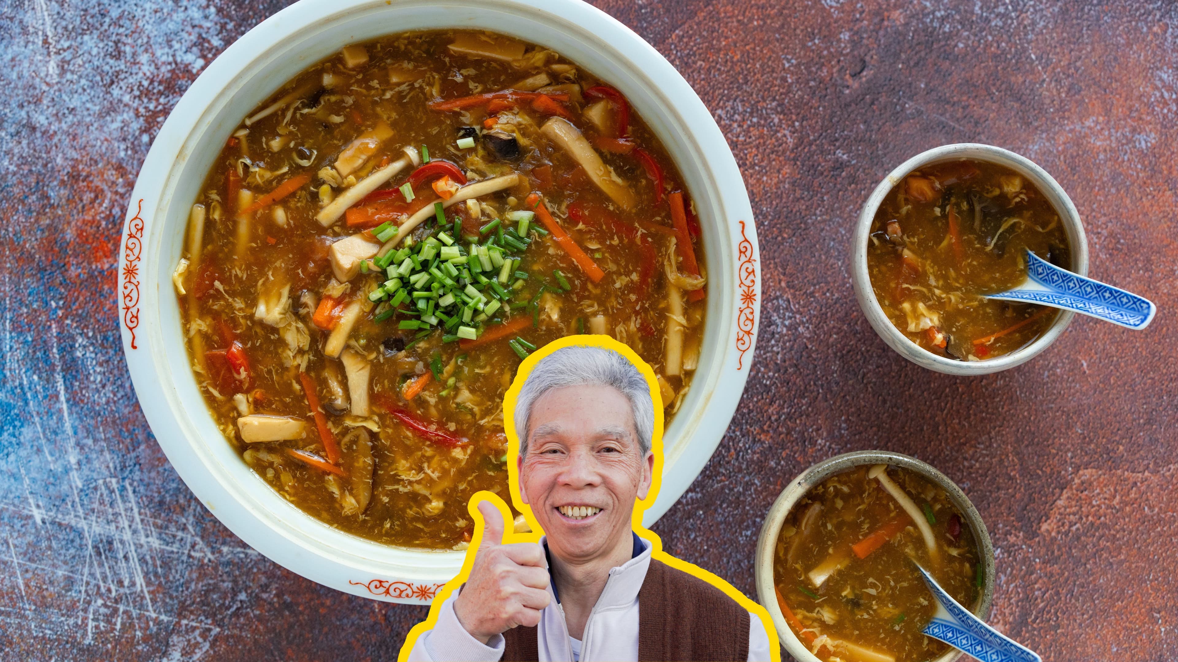 Hot & Sour Soup (酸辣湯) — Daddy Lau