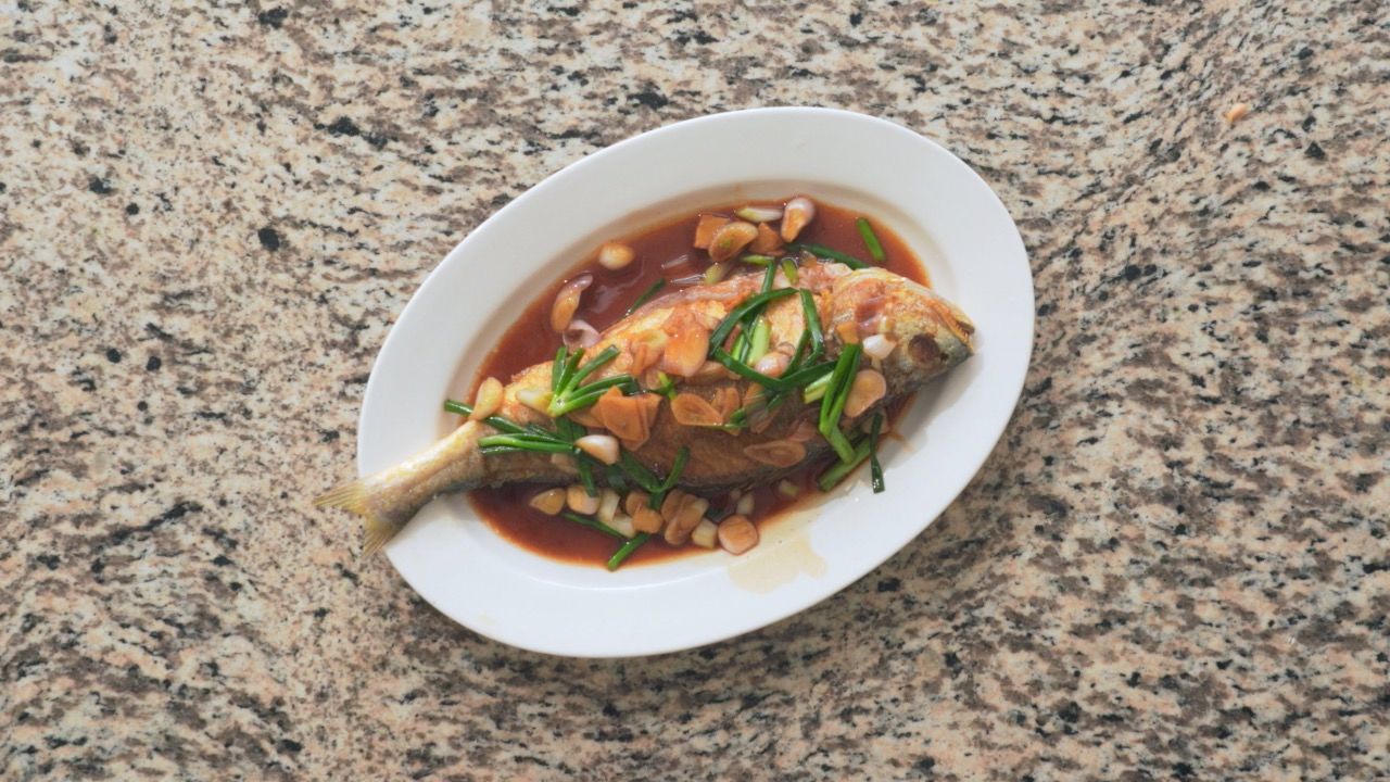 Pan-Fried Whole Fish