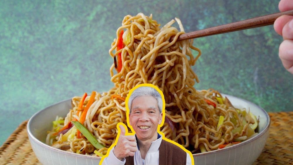 Ramen Chow Mein (蔬菜炒方便面) — Daddy Lau