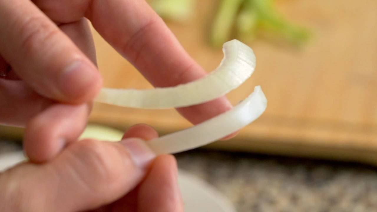 Match vegetable cuts to your dish
