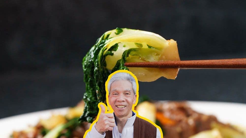Stir-Fried Bok Choy with Beef (牛肉炒白菜) — Daddy Lau