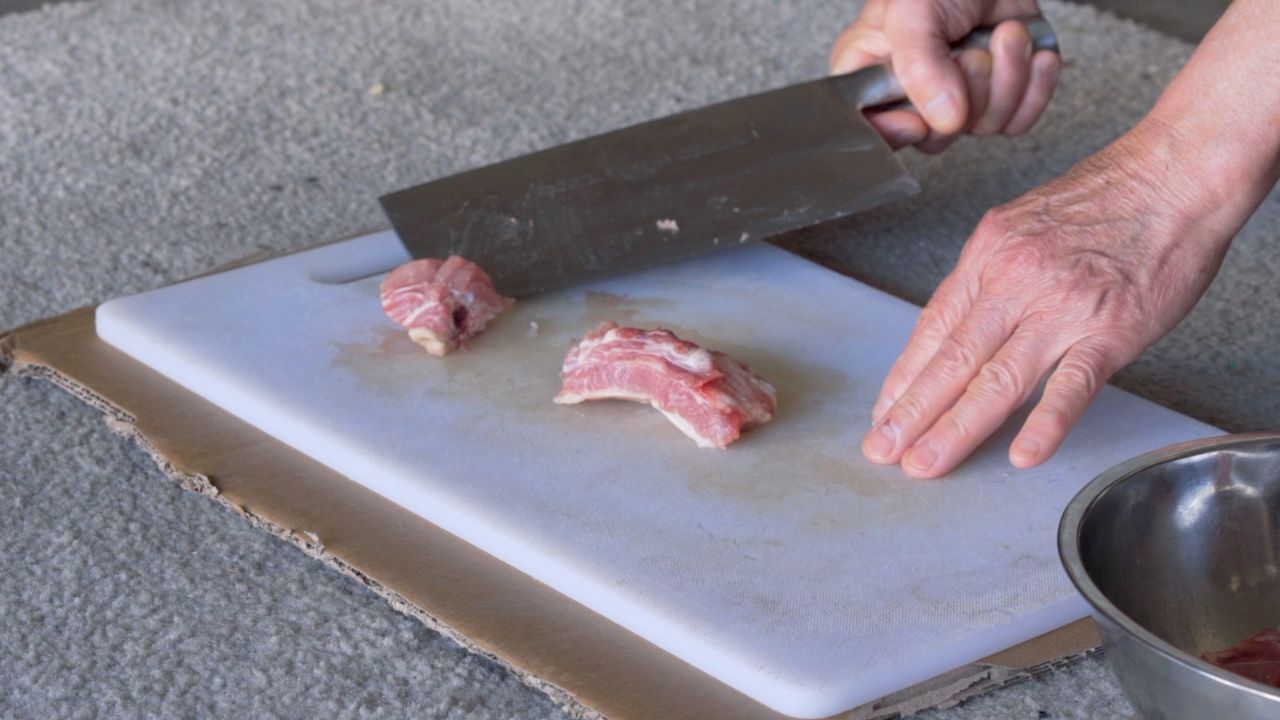Chopping Ribs