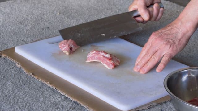 Chopping Ribs