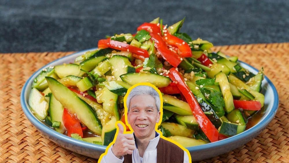 Hunan Style Smacked Cucumber Pickles Recipe